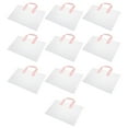 thumbnail image 4 of Bolsa de plástico transparente de 50 piezas, bolsa de mano gruesa y transparente, 4 of 7