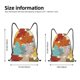 thumbnail image 2 of Fotbe Fall Maple Leaves Bolsa Mochila con Cordón Estampada, Bolsa de Gimnasio Deportiva, Bolsa Cinch, Bolsa con Cordón para Hombres y Mujeres-Medium, 2 of 6