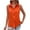 Orange, variant on MIUOWANP Womens Sleeveless Tank Tops 2025 New Style Lapel Solid Color Line Casual Shirt For Women Orange XL