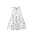 thumbnail image 2 of JDQJBZ Robe Sans Manches à Imprimé Intégral pour Filles Tout-Petits, Col Rond, Décontractée, Été, pour Bébés et Enfants, 2 of 5