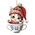 thumbnail image 2 of Clearance Christmas Decoration! Christmas Innovative Kitty Car Backpack Christmas Home Decorations Gifts Christmas Kitty, 2 of 9