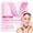 Pink, variant on Chin Strap for Face Contouring - Reusable & Adjustable V Line Ice Silk Fabric Mask - Blue