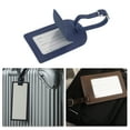 thumbnail image 5 of Unique Bargains 1 Pc Lightweight Luggage Tag for Travelling Deep Blue Polyurethane, 5 of 5