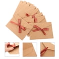thumbnail image 4 of Shisuyan 10Pcs Postcard Envelope with Bow-tie Thickened Envelope for Invitation and Blessing Cards, 4 of 9