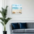 thumbnail image 2 of Canvas Print Wall Art Oil Paintings Ocean Coastal Starfish Shell Wood Plank Picture Prints Artwork for Living Room Kitchen Bathroom Bedroom,Stretched and Framed Ready to Hang,Summer Beach Vacation, 2 of 9