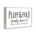 thumbnail image 3 of Stupell Industries Traditional Fluff & Fold Laundry Gray Framed Giclee Art, 18 x 12, by Lettered and Lined, 3 of 9