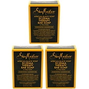 SheaMosture African Black Soap Eczema & Psoriasis Therapy (3 pack)