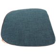 thumbnail image 1 of DEEPCRAFF Chair Mat Blue Cotton 1Pack for Ergonomic Support, 1 of 5