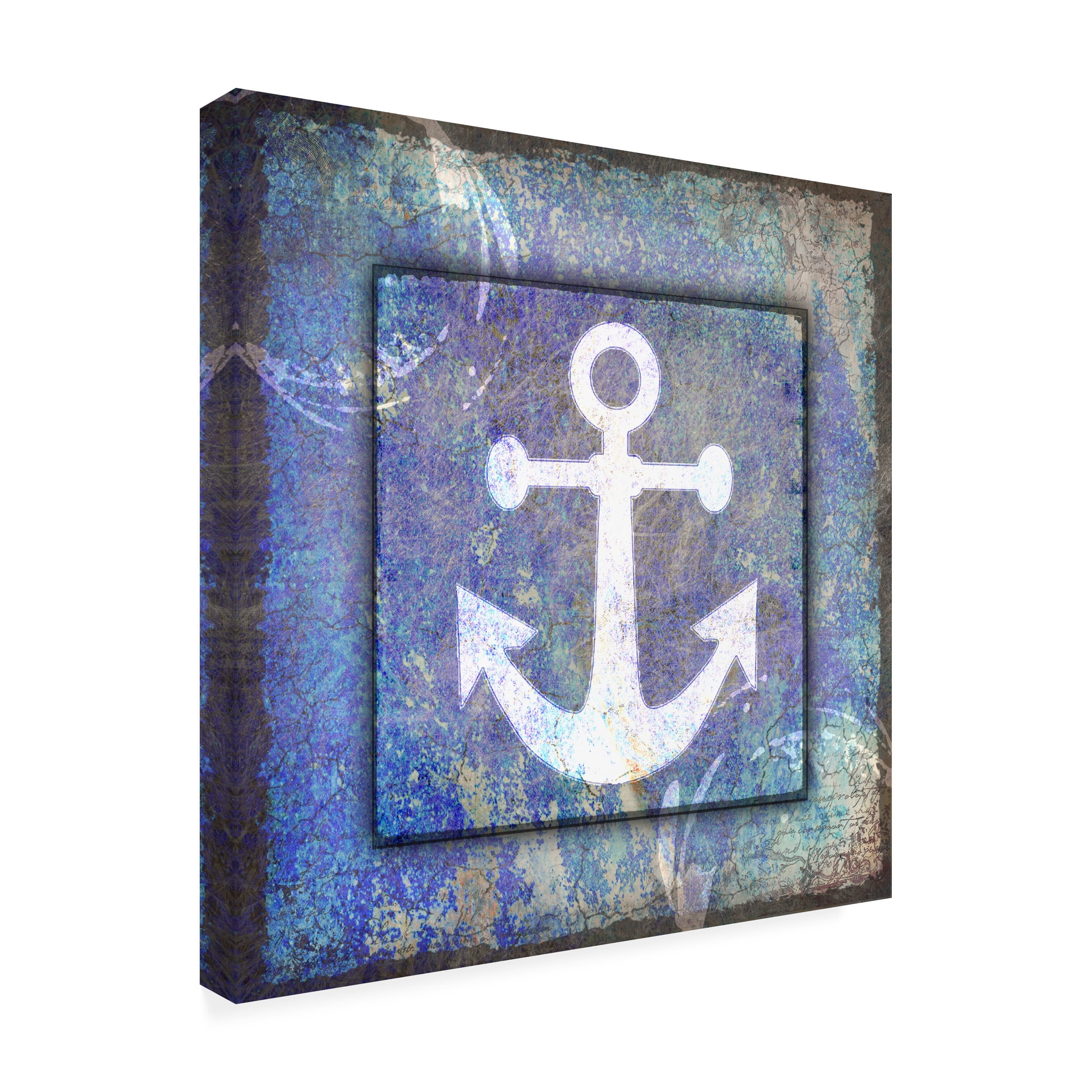 LightBoxJournal 'Beach House Anchor' Canvas Art