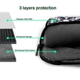 thumbnail image 4 of Lsque Cartoon Raccoon Pattern Laptop Bag – Portable & Slim Single-Shoulder Computer Case with Adjustable Strap, Protective, Lightweight for 13”/14”/15.6” Laptops, 4 of 8