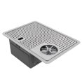 thumbnail image 4 of Bar Cup Cleaner, Cup Washer 304 Stainless Steel Rust-proof  For Coffee Shop For Milk Tea Shop For Bar For Home 8P-11 Avec Robinet, 4 of 8