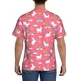 thumbnail image 2 of Rocae Yoga Unicorn for Men's Moisture-Wicking Crew Tee - T-Shirt for Sports, Outdoor Activities, and Casual WearMedium, 2 of 9