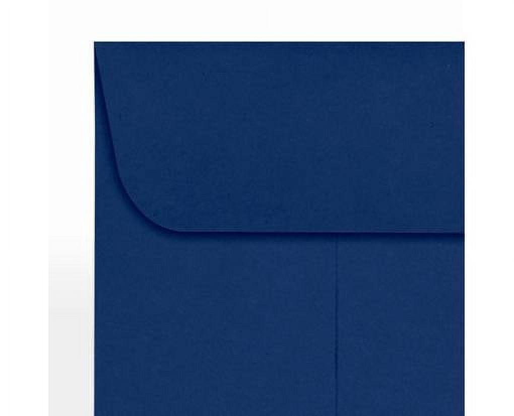 LUXPaper #1 Coin Envelopes w/ Moistenable Glue, Navy Blue, 2 1/4in x 3 1/2in, 80lb, 50/Pack