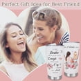 thumbnail image 2 of 20oz Best Friend Gift Tumbler With Straw and Lid, Besties Friendship Gift, Christmas,Birthday Gifts For Best Friend Coffee Mug, 2 of 6