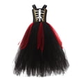 thumbnail image 3 of Glisme Halloween Dress For Girls Hallowmas Sleeveless Graphic Prints Dresses O Neck Classic Little Girls Daily Wear 6-7 Years Black, 3 of 6