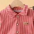 thumbnail image 4 of Wenfanal Pajamas for Kids Soft ,Girls Long Sleeve Fleece Button Down Sleepwear Kids Soft 2 Pieces Set Girls Fashion Size 5-6 Years,Red, 4 of 7