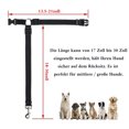 thumbnail image 3 of Cinturón de seguridad para perro de coche Vhermosa 2 unidades ajustable 19 a 27 pulgadas Negro, 3 of 7