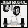 thumbnail image 4 of VEVOR Sliding Gate Kit 6” Adjustable Heavy Duty Rolling Hardware 600 lbs Load, 4 of 9
