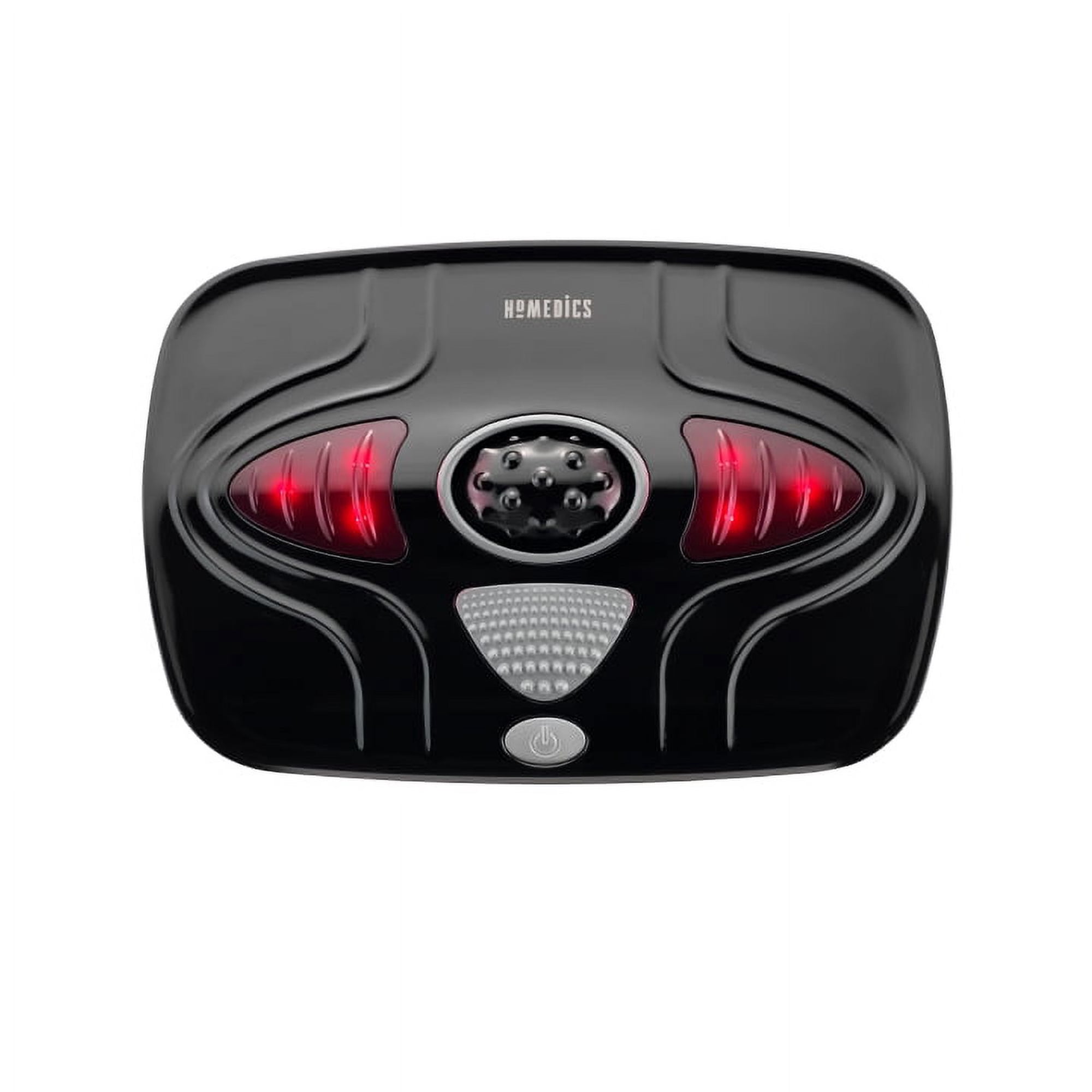 Homedics Vibration Foot Massager with Heat, Soothing Relief, FMV-400HJ-BK
