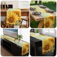 thumbnail image 6 of Sunflower Table Runner 72 Inches Long, Yellow Spring Floral Botanical Kitchen Coffee Dining Table Decoration for Home Party Birthday Wedding Home Decor 18x72 Inches, 6 of 8