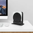 thumbnail image 6 of JEMACHE Metal Desktop Vertical Stand for Apple Mac Mini 2010-2023 M1, M2, M2 Pro (Black), 6 of 7
