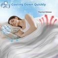 thumbnail image 3 of Purple Gray White Cooling Blanket,Lightweight Breathable Summer Throw Blanket with Double Sided Cold Effect,Retro Country Abstract Mottled Texture Picnic Blankets Bed Sheet for Hot Sleepers 60"x80", 3 of 8