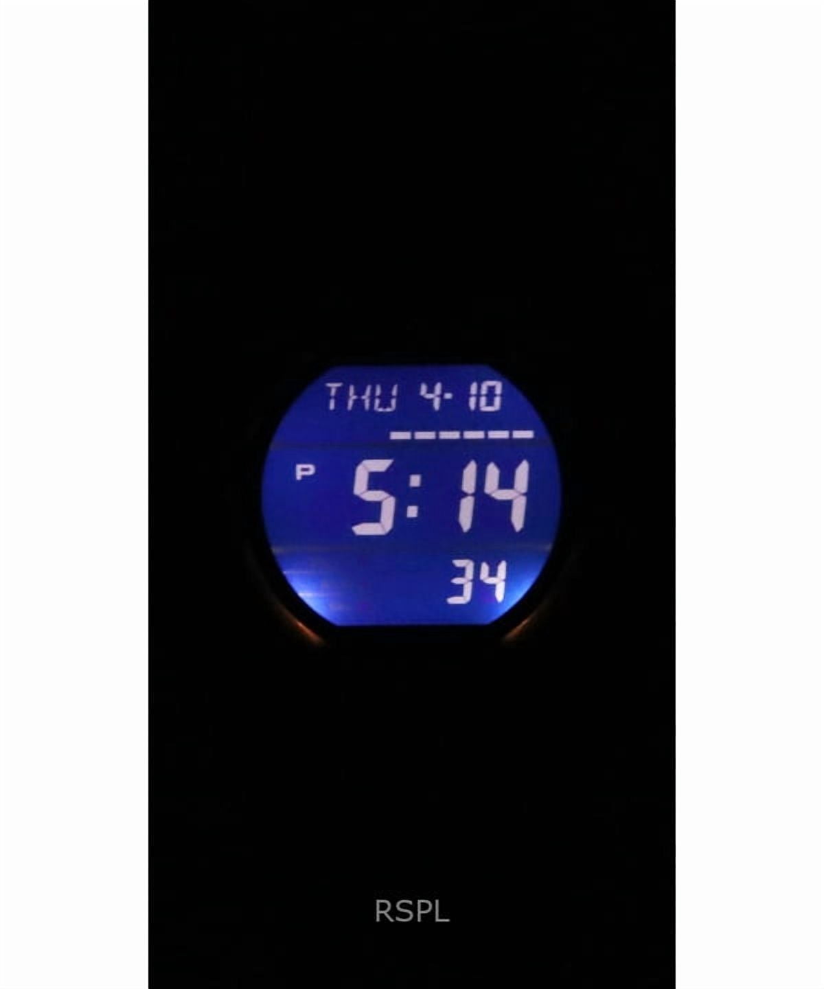 Casio G-Shock Digital Bio-Based Resin Strap Quartz GD-010-1A1 200M Mens Watch