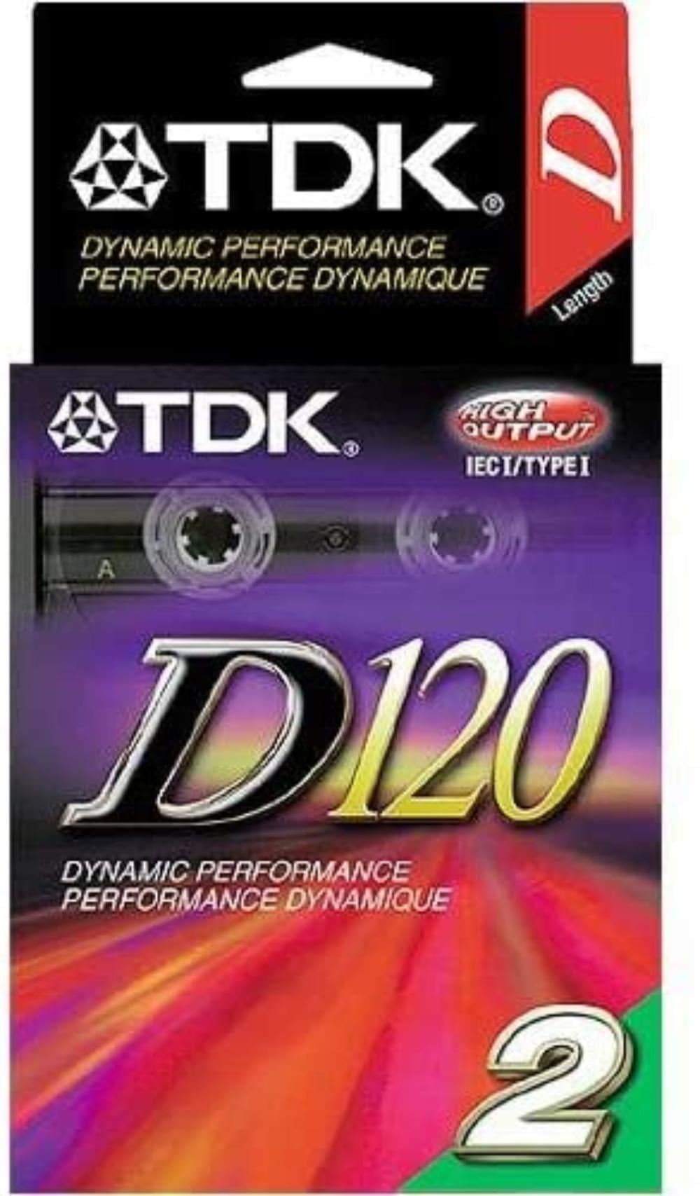 TDK D 120 min Audiokassette 