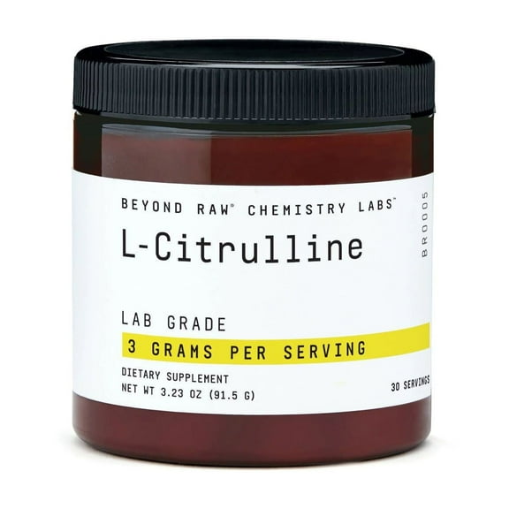 Beyond Raw Chemistry Labs L-Citrulline Powder | Supports Peak Performance | 30 Servings