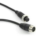 thumbnail image 3 of LOVIVER 4Pin Female Male Extension Cable for Car Bus Truck Video Rearview Camera 10M, 3 of 8