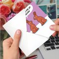 thumbnail image 4 of NobleWorks Funny Easter Paper Card with 5 x 7 Inch Envelope (1 Card) Had Me At Hollow C8886EAG, 4 of 6