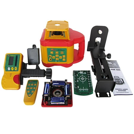 Hand Signed Green - Pacific Laser Systems PLS HVR505G Green Beam Rotary Laser Kit System - PLS-60579
