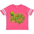 thumbnail image 3 of Inktastic St. Patrick's Day Hand Lettering with Green Top Hat Boys or Girls Toddler T-Shirt, 3 of 5