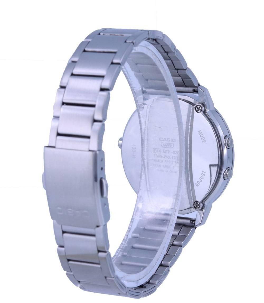 Casio Standard Stainless Steel Analog Digital MTP-B200D-1E MTPB200D-1 Men's Watch