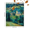 thumbnail image 3 of Qisvanset 12x16 Inch Ukrainian Woman Butterfly Flower Bird Canvas Print Wall Art, 3 of 5