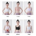 thumbnail image 3 of Girls' Training Bras Cotton Developed No Wire Molded Microfiber Training Bras for Women Teens 7-13 Years, 3 of 5