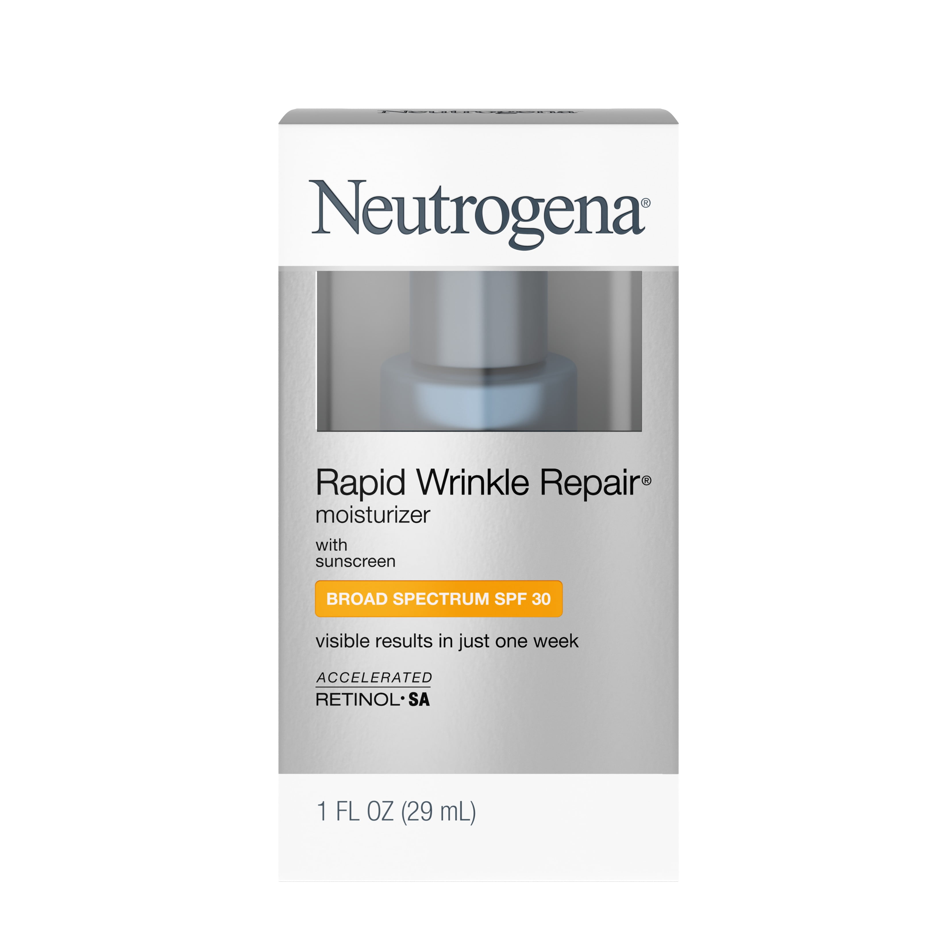 Neutrogena Rapid Wrinkle Repair Face & Neck Cream with Retinol, AntiAging, SPF 30 1 fl oz