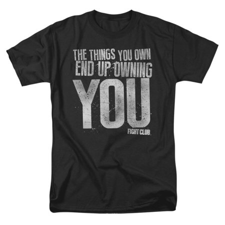 - Fight Club Men's Owning You T-shirt Black