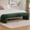 Green, variant on MDAQMD 66.7"Bedroom End Of Bed Bench Comfortable End Of Bed Ottoman Modern Chenille Extra Wide Entryway Daybed Chaise Living Room Entryway Bench Navy