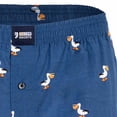 thumbnail image 3 of Happy Shorts Boxers de hombre tejidos - Estilo americano, algodón, estampados Pelícano pequeño XL (X-Large), 3 of 3