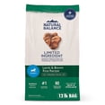 thumbnail image 1 of Natural Balance Régime à Ingrédients Limités pour Chiot Nourriture Sèche pour Chien Agneau et Riz Brun, 1 of 4