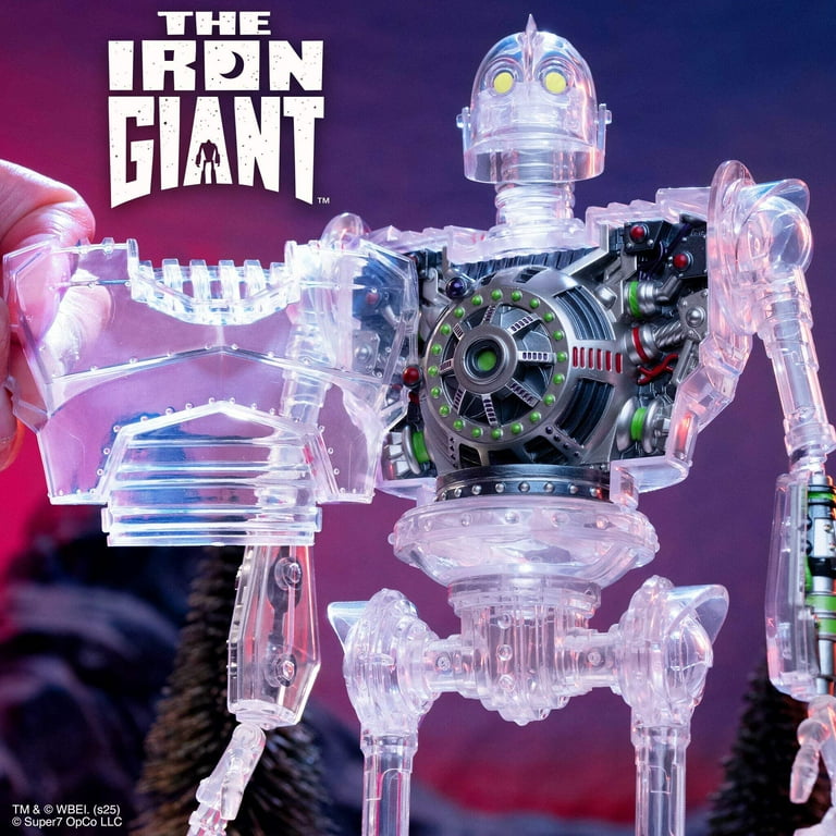 The Iron Giant Super Cyborg - The Iron Giant (Clear) - Walmart.com