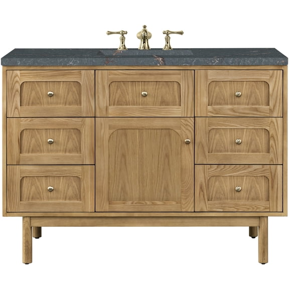 James Martin Vanities 545-V48-LNO-FPBL Laurent 48" Single Basin Poplar Wood Vanity Set -