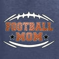 thumbnail image 2 of Wild Bobby, Football Mom, Sports, Unisex Crewneck Graphic Sweatshirt, Vintage Heather Navy, Large, 2 of 4