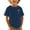 Blue, variant on Juniors Boys Shirts & Tops Coconut Tree Print Crew Neck Cute Short Sleeve Loose Casual Sports Comfortable Pullover T-Shirts Daily-Wear,Yellow,10-11 Years