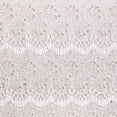 thumbnail image 2 of Zelouf Crochet Lace With Trans [K 53567 ]  , Sewing, DIY, Crafts Fabric by the Yard, Ivory Taupe, 1 Yard, 2 of 2
