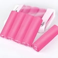 thumbnail image 3 of CCOCC 5 Rolls 75Pcs Trash Bags Biodegradable,Recycling & Degradable Garbage Bags for Kitchen Bathroom Office Camping,Pink, 3 of 6