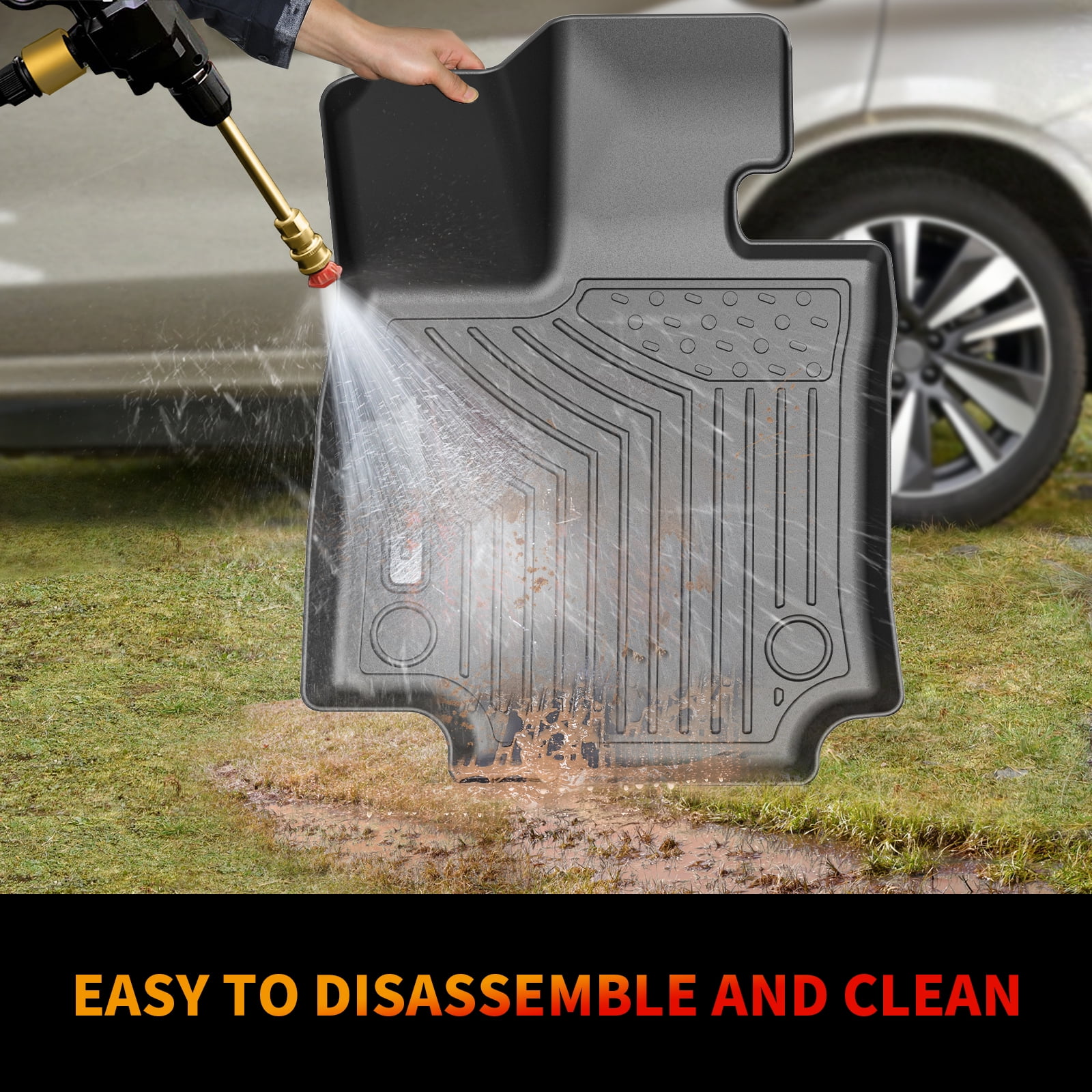 RVNI Floor Mats for 2019-2023 Toyota RAV4 Hybrid Only All Weather