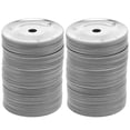 thumbnail image 3 of 50pcs Stainless Steel Single Row Tambourine for Drum Kit Percussion Accessories, Musical Instrument Parts, 3 of 6