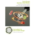 thumbnail image 3 of TFixol 500W Multifunctional Hand Blender with 6 Speeds, Stainless Steel Whisk & Milk Frother for Effortless Cooking & Cleaning, 3 of 7